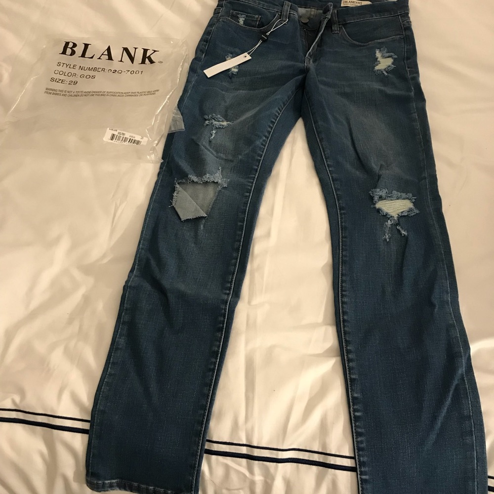 *NEW* Blank NYE skinny classique destroyed jeans